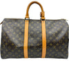 ルイ・ヴィトン LOUIS VUITTON キーポル45 M41428 ブラウン モノグラム・キャンバス レディース ボストンバッグ