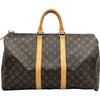 ルイ・ヴィトン LOUIS VUITTON キーポル45 M41428 ブラウン モノグラムキャンバス ユニセックス ボストンバッグ