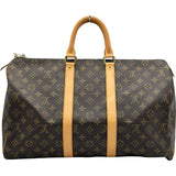 ルイ・ヴィトン LOUIS VUITTON キーポル45 M41428 ブラウン モノグラムキャンバス ユニセックス ボストンバッグ