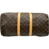 ルイ・ヴィトン LOUIS VUITTON キーポル 45 M41428 ブラウン モノグラムキャンバス ユニセックス ボストンバッグ