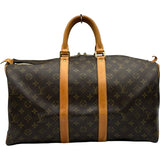 ルイ・ヴィトン LOUIS VUITTON キーポル 45 M41428 ブラウン モノグラム・キャンバス ユニセックス ボストンバッグ