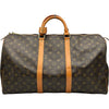 ルイ・ヴィトン LOUIS VUITTON キーポル50 M41426 ブラウン モノグラムキャンバス ユニセックス ボストンバッグ