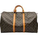 ルイ・ヴィトン LOUIS VUITTON キーポル50 M41426 ブラウン モノグラムキャンバス ユニセックス ボストンバッグ