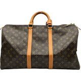 ルイ・ヴィトン LOUIS VUITTON キーポル50 M41426 ブラウン モノグラムキャンバス ユニセックス ボストンバッグ