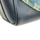 ルイ・ヴィトン LOUIS VUITTON キーポルXS NIGOコラボ M81011 ブルー モノグラム・デニム メンズ ショルダーバッグ