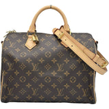 ルイ・ヴィトン LOUIS VUITTON スピーディ・バンドリエール30 M46980 ブラウン モノグラムキャンバス レディース ショルダーバッグ