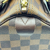 ルイ・ヴィトン LOUIS VUITTON スピーディ25 N41365 ブラウン ダミエ レディース ハンドバッグ