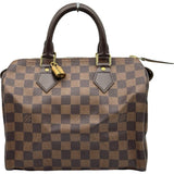 ルイ・ヴィトン LOUIS VUITTON スピーディ25 N41365 ブラウン ダミエ レディース ハンドバッグ