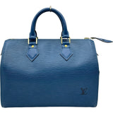 ルイ・ヴィトン LOUIS VUITTON スピーディ 25 M43015 トレドブルー エピ レディース ハンドバッグ