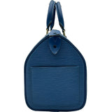 ルイ・ヴィトン LOUIS VUITTON スピーディ 25 M43015 トレドブルー エピ レディース ハンドバッグ