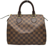 ルイ・ヴィトン LOUIS VUITTON スピーディ25 N41532 ブラウン ダミエ レディース ハンドバッグ