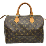 ルイ・ヴィトン LOUIS VUITTON スピーディ30 M41526 ブラウン モノグラムキャンバス レディース ハンドバッグ