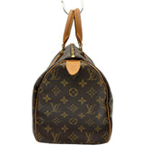 ルイ・ヴィトン LOUIS VUITTON スピーディ30 M41526 ブラウン モノグラムキャンバス レディース ハンドバッグ