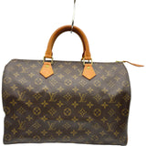 ルイ・ヴィトン LOUIS VUITTON スピーディ35 M41524 ブラウン モノグラムキャンバス ユニセックス ハンドバッグ