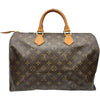 ルイ・ヴィトン LOUIS VUITTON スピーディ35 M41524 ブラウン モノグラムキャンバス ユニセックス ハンドバッグ
