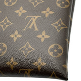 ルイ・ヴィトン LOUIS VUITTON ソーラーレイポシェットA4 M44484 ブラウン モノグラム・キャンバス ユニセックス クラッチバッグ