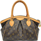 ルイ・ヴィトン LOUIS VUITTON ティボリPM M40143 ブラウン モノグラムキャンバス レディース ハンドバッグ