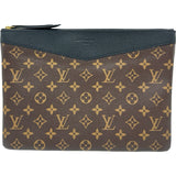 ルイ・ヴィトン LOUIS VUITTON デイリーポーチ M62048 ブラウン モノグラム・キャンバス レディース クラッチバッグ