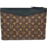 ルイ・ヴィトン LOUIS VUITTON デイリーポーチ M62048 ブラウン モノグラム・キャンバス レディース クラッチバッグ