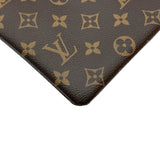 ルイ・ヴィトン LOUIS VUITTON デイリーポーチ M62048 ブラウン モノグラム・キャンバス レディース クラッチバッグ