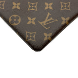 ルイ・ヴィトン LOUIS VUITTON デイリーポーチ M62048 ブラウン モノグラム・キャンバス レディース クラッチバッグ