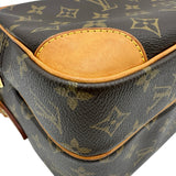 ルイ・ヴィトン LOUIS VUITTON ナイル M45244 ブラウン モノグラム ・キャンバス レディース ショルダーバッグ