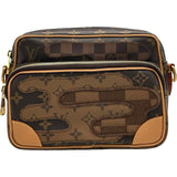 ルイ・ヴィトン LOUIS VUITTON ナイル NIGOコラボ M26068 ブラウン ランドスケープ レディース ショルダーバッグ