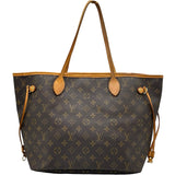 ルイ・ヴィトン LOUIS VUITTON ネヴァーフル MM M40156 ブラウン モノグラム・キャンバス レディース トートバッグ