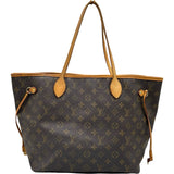 ルイ・ヴィトン LOUIS VUITTON ネヴァーフル MM M40156 ブラウン モノグラム・キャンバス レディース トートバッグ
