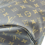 ルイ・ヴィトン LOUIS VUITTON ネヴァーフル MM M40156 ブラウン モノグラム・キャンバス レディース トートバッグ