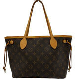 ルイ・ヴィトン LOUIS VUITTON ネヴァーフルPM M40155 ブラウン モノグラムキャンバス レディース トートバッグ