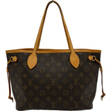 ルイ・ヴィトン LOUIS VUITTON ネヴァーフルPM M40155 ブラウン モノグラムキャンバス レディース トートバッグ