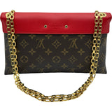 ルイ・ヴィトン LOUIS VUITTON パラスチェーン M41201 ブラウン モノグラム・キャンバス レディース ショルダーバッグ