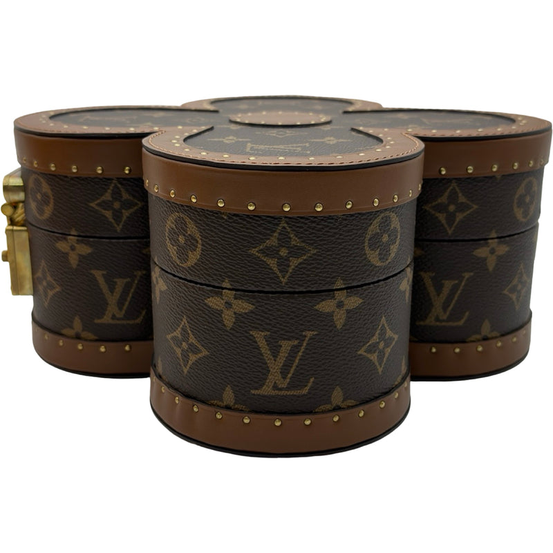 Louis Vuitton 大半 モノグラムストール ギフトボックス付き ルイ・ヴィトン LOUIS VUITTON ブルーミングボックス M111117 ブラウン