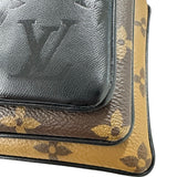 ルイ・ヴィトン LOUIS VUITTON ポシェット・LV3 M45412 ブラウン/ブラック リバース レディース ショルダーバッグ