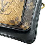 ルイ・ヴィトン LOUIS VUITTON ポシェット・LV3 M45412 ブラウン/ブラック リバース レディース ショルダーバッグ