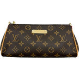 ルイ・ヴィトン LOUIS VUITTON ポシェット・エヴァ M13567 ブラウン モノグラム・キャンバス レディース ショルダーバッグ