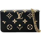 ルイ・ヴィトン LOUIS VUITTON ポシェット・フェリシー M82479 ブラック バイカラー・アンプラント レディース ショルダーバッグ