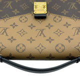 ルイ・ヴィトン LOUIS VUITTON ポシェット・メティスMM M44876 ブラウン モノグラム・リバース レディース ショルダーバッグ