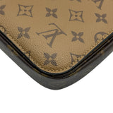 ルイ・ヴィトン LOUIS VUITTON ポシェット・メティスMM M44876 ブラウン モノグラム・リバース レディース ショルダーバッグ