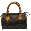 ルイ・ヴィトン LOUIS VUITTON ミニスピーディ M41534 ブラウン モノグラムキャンバス レディース ハンドバッグ