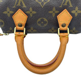 ルイ・ヴィトン LOUIS VUITTON ミニスピーディ M41534 ブラウン モノグラムキャンバス レディース ハンドバッグ