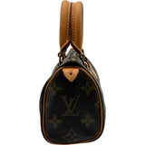 ルイ・ヴィトン LOUIS VUITTON ミニスピーディ M41534 ブラウン モノグラムキャンバス レディース ハンドバッグ