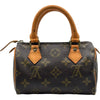 ルイ・ヴィトン LOUIS VUITTON ミニスピーディ M41534 ブラウン モノグラムキャンバス レディース ハンドバッグ