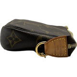 ルイ・ヴィトン LOUIS VUITTON ミニポシェット・アクセソワール M58009 ブラウン モノグラムキャンバス レディース ショルダーバッグ