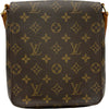 ルイ・ヴィトン LOUIS VUITTON ミュゼット・サルサ ショート M51258 ブラウン モノグラム ・キャンバス レディース ショルダーバッグ