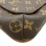 ルイ・ヴィトン LOUIS VUITTON ミュゼット・サルサ ショート M51258 ブラウン モノグラム ・キャンバス レディース ショルダーバッグ