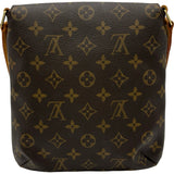 ルイ・ヴィトン LOUIS VUITTON ミュゼット・サルサ ショート M51258 ブラウン モノグラム ・キャンバス レディース ショルダーバッグ