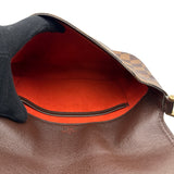 ルイ・ヴィトン LOUIS VUITTON ミュゼット・タンゴ ショート N51255 ブラウン ダミエ・エベヌ レディース ショルダーバッグ