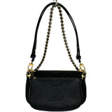 ルイ・ヴィトン LOUIS VUITTON ミュルティ・ポシェット・アクセソワール M80399 ノワール モノグラム・アンプラント レディース ショルダーバッグ